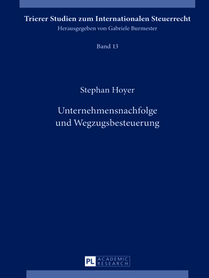 cover image of Unternehmensnachfolge und Wegzugsbesteuerung